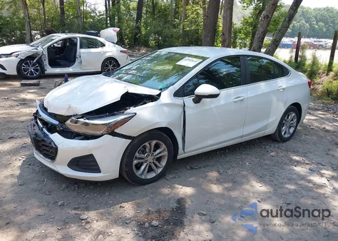2019 Chevrolet Cruze Lt из США, поврежденный, VIN 1G1BE5SM9K7120986